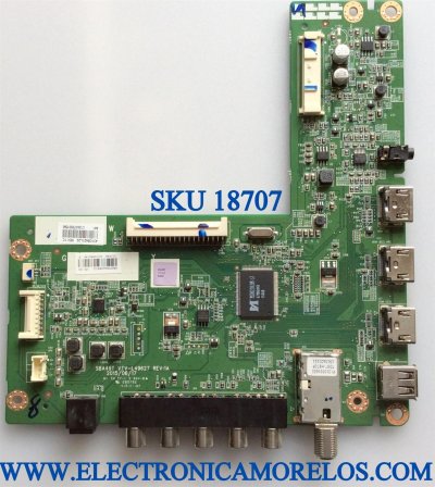 MAIN / TOSHIBA 461C8A21L22 / SBA49T VTV-L49627 REV: 1A / 431C8A21L22 / PANEL`S K550WDR-HG350 REV.(3)A+3 / K550WDR-HG350 / MODELOS 55L310U / 55L310U REV. B